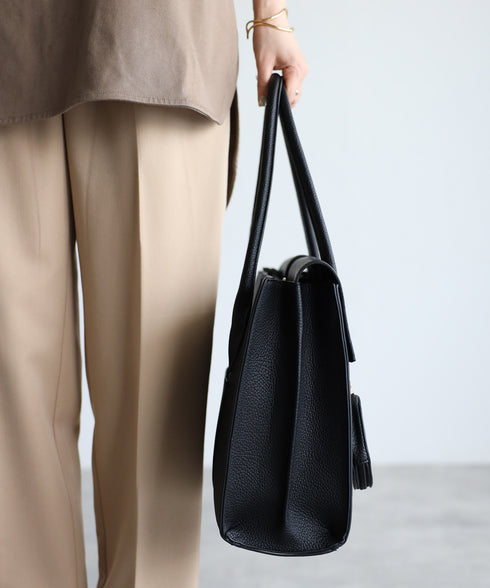 【雑誌掲載・guscio人気商品】エレガンストートバッグ 17-0994